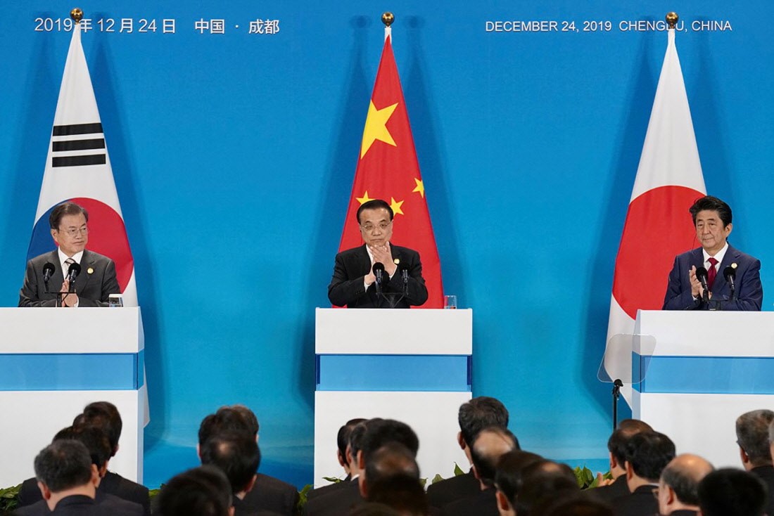 [Dec 27] Leaders from S.Korea, Japan and China meets in Chengdu, China for the 8th Trilateral Summit