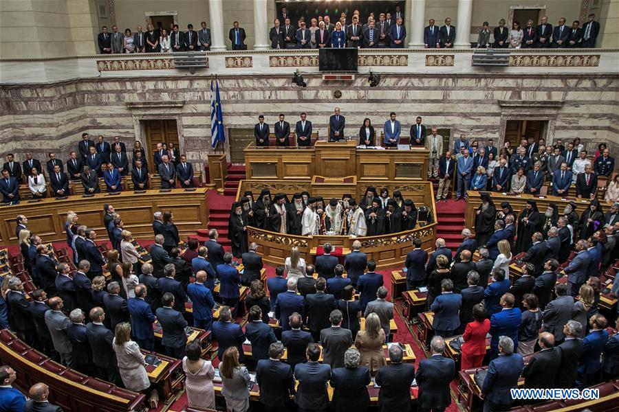 [July 18] Greece's new parliament sworn in; Armenian Speaker meets US Speaker; Iranian Speaker highlights efforts to reduce economic pressures against Iran