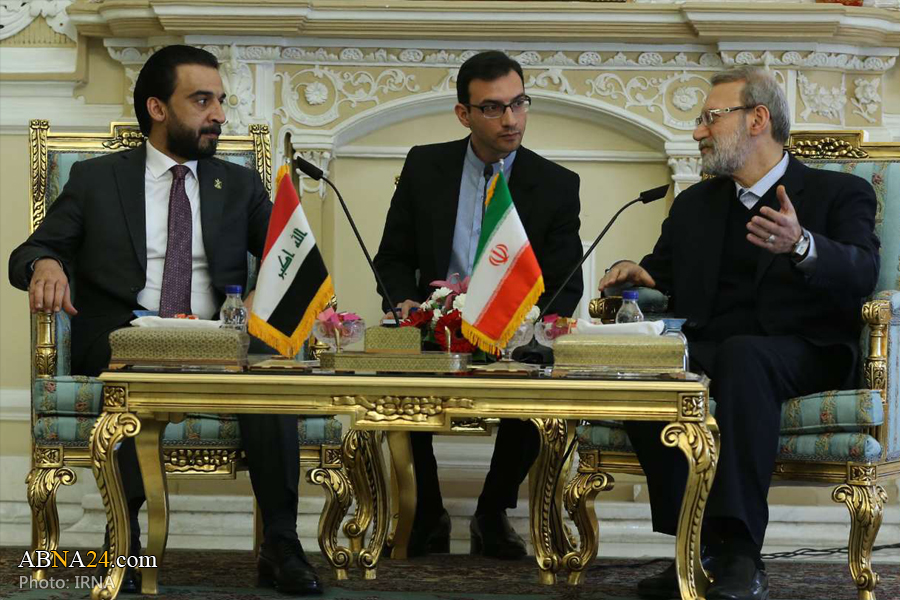 [Mar 7] Iraqi Parliament Speaker Mohamed al-Halbousi met with Iranian counterpart Ali Larijani