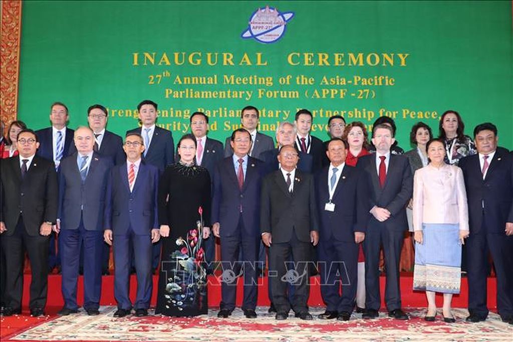 The 27th Annual Meeting of the Asia Pacific Parliamentary Forum (APPF-27) concluded