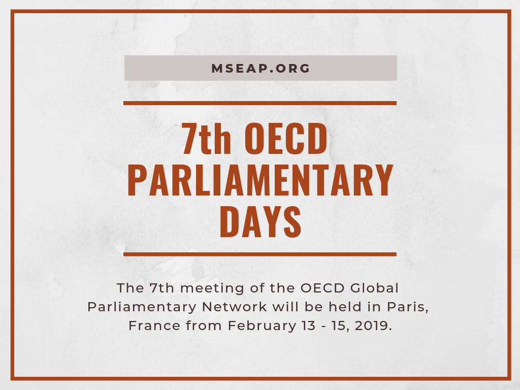 [Feb 18] OECD Global Parliamentary Network Meeting held from February 13-15, 2019