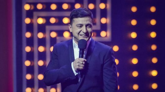 [Apr 1] Ukraine elections: comedian Volodymyr Zelensky takes lead according to exit polls